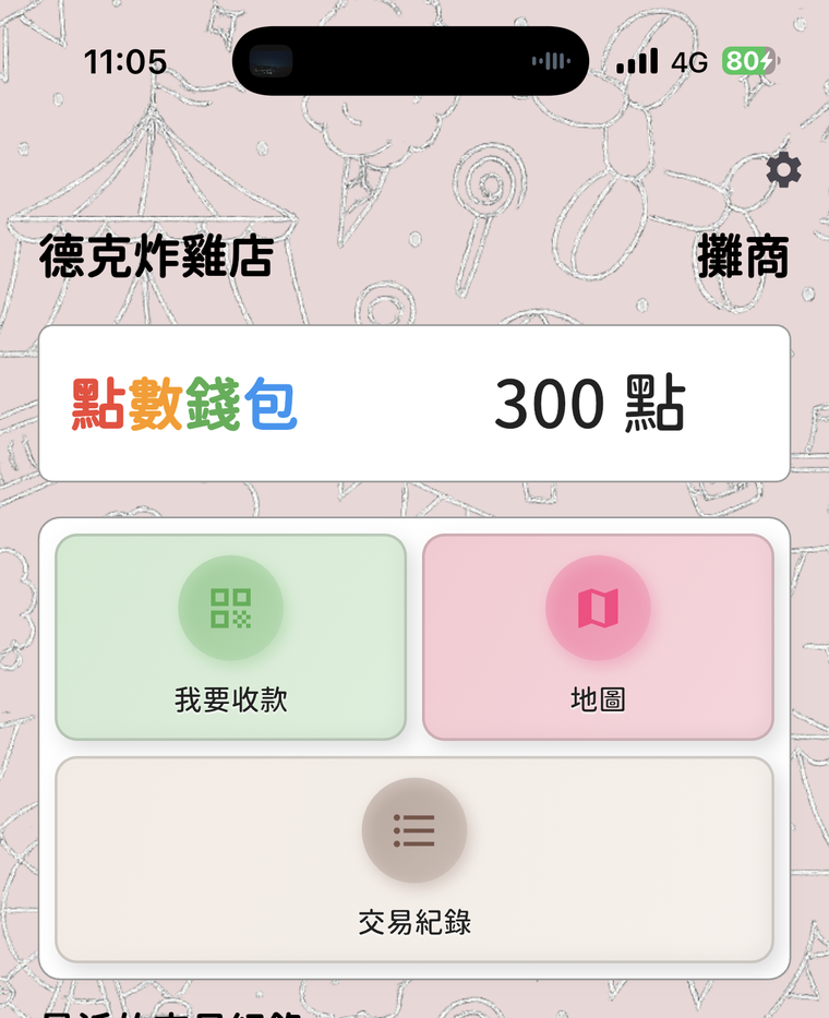 攤商工作台